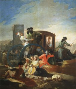 Prodejce nádobí od Francisco de Goya